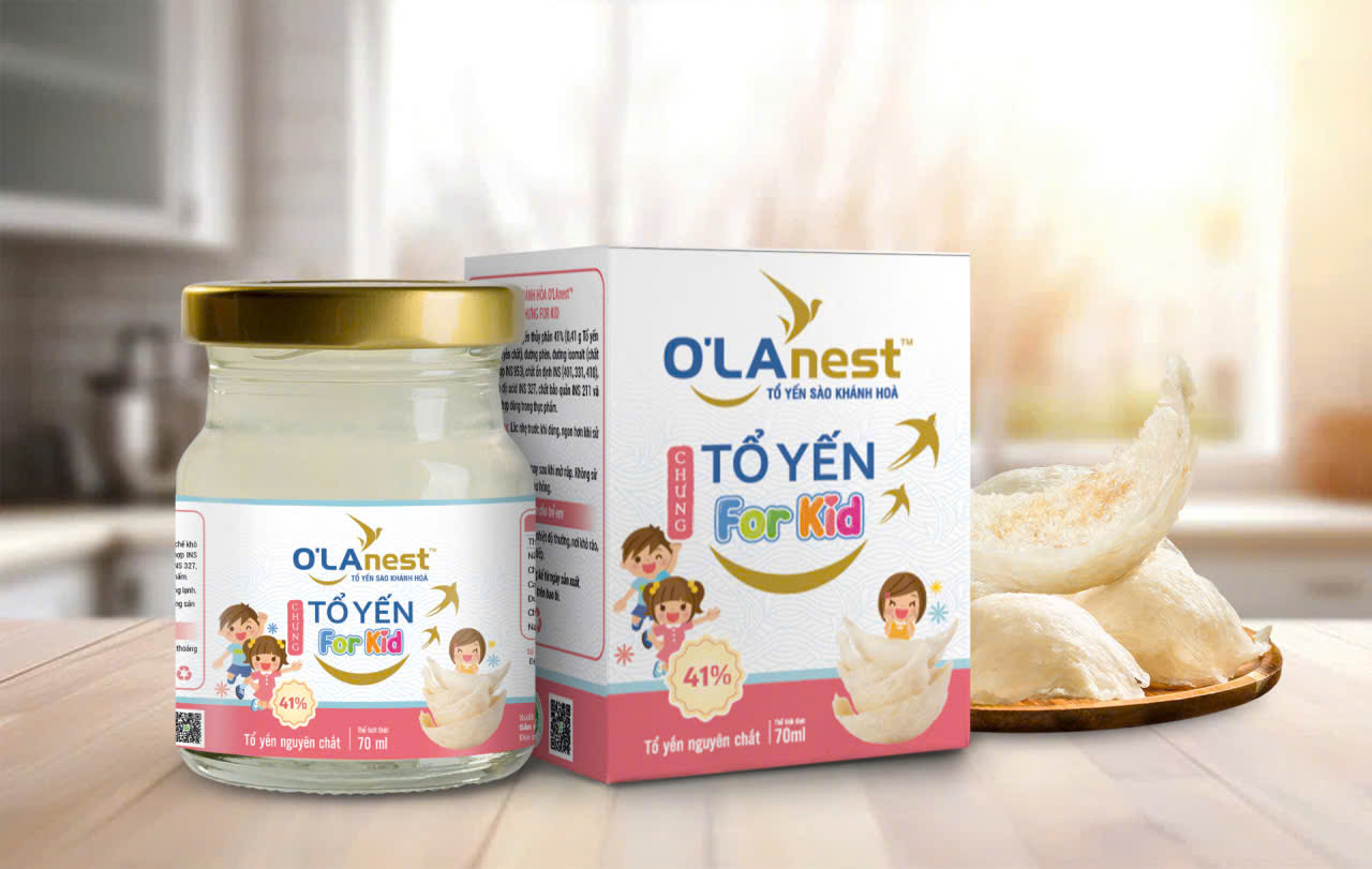 TỔ YẾN SÀO KHÁNH HÒA O'LAnest - TỔ YẾN CHƯNG FOR KID