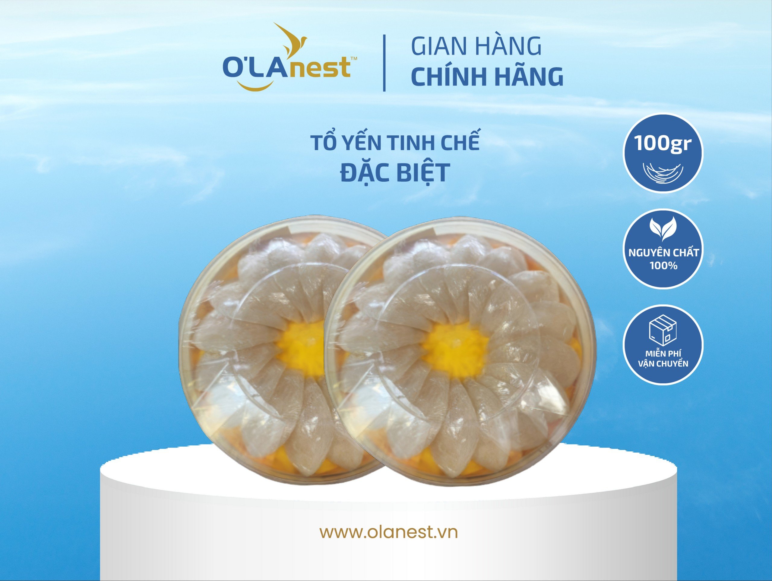 TỔ YẾN TINH CHẾ  Đặc Biệt (A5 - XK)